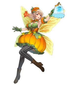 1girl fire_emblem fire_emblem_heroes highres nintendo non-web_source official_alternate_costume official_art peony_(fire_emblem) peony_(fruitful_dream)_(fire_emblem) peony_(halloween)_(fire_emblem) solo