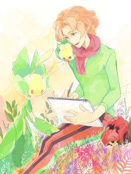 10s burgh_(pokemon) drawing gen_5_pokemon gym_leader leavanny nintendo pokemon pokemon_(creature) pokemon_bw sewaddle venipede