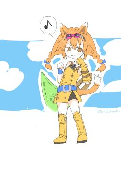 1girl aika_(eternal_arcadia) eternal_arcadia highres sega sukao tagme