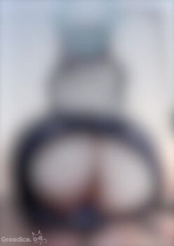 1girl animal_ears animated anus ass ass_focus bicycle bike_shorts black_shorts blue_archive blue_halo clothing_cutout commentary crotch_cutout dildo dildo_riding english_commentary exhibitionism female_masturbation from_behind greedice grey_hair guard_rail halo kneepits lamppost live2d masturbation narikonabi_(voice_actor) object_insertion opennsfw outdoors paid_reward_available public_indecency pussy riding riding_bicycle sex_toy sexual_exercising shiroko_(blue_archive) shiroko_(cycling)_(blue_archive) shirt shorts solo sound sunset tagme text_print thighs uncensored vaginal vaginal_object_insertion video white_shirt wolf_ears