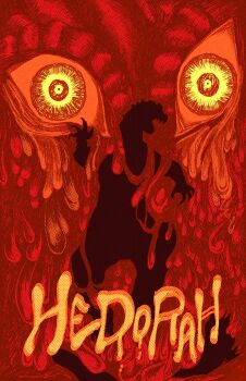 2others absurdres blob character_name claws genc godzilla godzilla_(series) godzilla_vs._hedorah hedorah highres monster multiple_others no_humans open_mouth orange_eyes revision sharp_teeth silhouette teeth toho trapped variant_set wide-eyed