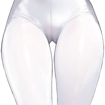 1girl akira_(blue_archive) blue_archive close-up commentary_request crotch_focus crotch_seam highres koko_(user_hktv5235) korean_commentary pants simple_background solo thighs white_background white_pants