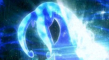 animated animated_gif evolution fire gen_6_pokemon goodra lowres nintendo no_humans pokemon pokemon_(anime) pokemon_(creature) rain sliggoo solo