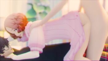 1girl 2boys amamiya_ren amateurthrowaway animated highres multiple_boys netorare okumura_haru persona persona_5 sex source_request tagme video