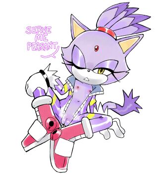 1girl blaze_the_cat highres loli nipples pussy sonic_(series) yellow_eyes