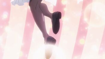 2025 20s 3girls animated animated_gif apron arato_nagi black_dress black_hair blonde_hair breasts collared_dress cup dress earrings frilled_dress frills grey_eyes heart heart_earrings high_heels holding jewelry large_breasts long_hair looking_at_viewer maid maid_apron maid_headdress multicolored_hair multiple_girls necktie one_eye_closed ponytail red_hair red_necktie ruri_no_houseki seto_shouko short_sleeves smile spinning tagme tanigawa_ruri tea teacup teapot white_apron wink wrist_cuffs