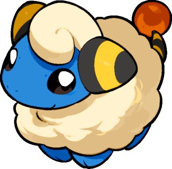chibi gen_1_pokemon gen_2_pokemon kawaanago mareep nintendo pokemon pokemon_(creature)