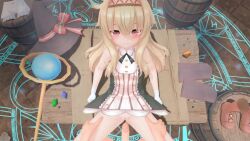 1boy 1girl 3d after_vaginal aftersex animated bandaid bandaid_on_knee bandaid_on_leg barefoot blonde_hair blush chris_flandre clothed_female_nude_male cum cum_in_pussy cum_overflow cumdrip feet gloves hands_up hat hetero highres huge_filesize koikatsu_(medium) leg_grab legs_up little_witch_nobeta loli long_hair looking_at_viewer lying magic_circle male_pubic_hair missionary moaning nobeta nude on_back open_mouth panties penis pov pov_crotch pov_hands pubic_hair pussy pussy_juice sex smile soles solo_focus sound spread_legs tagme toes tongue tongue_out underwear unworn_panties vaginal video witch_hat