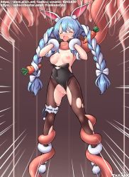 1girl all_the_way_through animal_ears animated asphyxiation bad_anatomy cleft_of_venus cum cum_in_mouth cum_in_pussy cum_on_body ear_penetration ear_sex egg hololive ovipositor pussy rabbit_ears rabbit_girl ranken rape slideshow_animation stomach_bulge tagme tentacles torn_clothes triple_penetration usada_pekora video virtual_youtuber