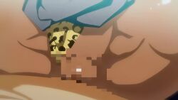 1boy animated ass censored clothing_aside cowgirl_position dark_skin fat fat_man ganguro gyaru huge_ass large_penis leopard_panties mind_control moaning panties panties_aside penis pervert pink_panties pleated_skirt sex sexfriend_gakuen shiny_skin skirt sound straddling tagme thong ugly_bastard ugly_male underwear vaginal video