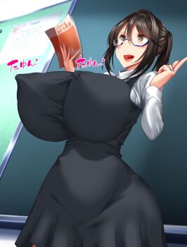 breasts highres huge_breasts kawahagitei tagme