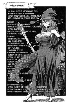 1girl blush breasts cape center_frills cleavage collar covered_erect_nipples cup_size dress edrix3 female_pervert floating_clothes frills full_body glasses gloves goblin goblin_slayer! greyscale hand_on_own_hip hat hatching_(texture) high_heels highres large_breasts monochrome objectification penis pervert precum reference_sheet screentones short_hair staff standing strapless strapless_dress three_sizes witch_hat wizard_(goblin_slayer!)