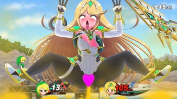 fart mythra_(xenoblade) non-web_source pantyhose tagme