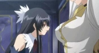 00s 3girls :o age_difference animated animated_gif anime_screenshot arms_up bare_shoulders bdsm black_hair blonde_hair blue_eyes bondage bound breast_massage breasts brown_eyes choker cleavage clenched_teeth close-up closed_eyes covered_erect_nipples elbow_gloves female_focus femdom gloves gothic_lolita grabbing_another&#039;s_breast groping hair_ornament hime_cut huge_breasts humiliation indoors jewelry karin_von_gielen loli lolita_fashion long_hair lowres multigrope multiple_girls naughty_face nipple_stimulation nipple_tweak nipples onee-loli open_mouth parted_bangs pendant pink_eyes puffy_nipples rape sara_scorpion seshiru_von_gielen siblings sidelocks sisters smile standing surprised teeth twins uchuu_kaizoku_sara upper_body wince yuri