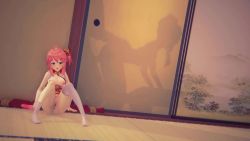 1boy 2girls 3d ahegao animated asymmetrical_legwear bent_over beret blue_eyes blue_hair breasts cuckquean dildo faceless faceless_male female_masturbation functionally_nude green_eyes hat highres hololive hoshimachi_suisei koi_s3 koikatsu_(medium) large_breasts masturbation moaning multiple_girls nipples object_insertion orgasm penis pink_hair pussy pussy_juice sakura_miko sex sex_from_behind sex_toy side_ponytail silhouette single_thighhigh small_breasts sound source_request table tagme thighhighs uncensored vaginal vaginal_object_insertion video virtual_youtuber voyeurism