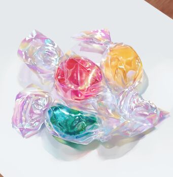 3aem candy candy_wrapper commentary english_commentary food food_focus highres no_humans original realistic