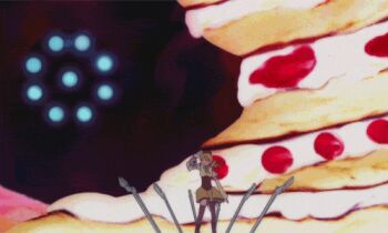 10s 1girl animated animated_gif anime_screenshot beret blonde_hair boots brown_thighhighs cake detached_sleeves drill_hair dual_wielding epic female_focus field_of_blades fingerless_gloves firing food gloves gun gun_kata gunkata hair_ornament hairpin hat holding lowres magical_girl magical_musket_(madoka_magica) mahou_shoujo_madoka_magica mahou_shoujo_madoka_magica_(anime) non-web_source pleated_skirt puffy_sleeves pyotr_(madoka_magica) ribbon rifle skirt solo striped_clothes striped_thighhighs thighhighs tomoe_mami tomoe_mami_(magical_girl) twin_drills twintails vertical-striped_clothes vertical-striped_thighhighs weapon witch's_labyrinth zettai_ryouiki