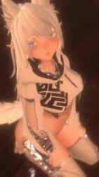 1girl 3d animated bouncing_breasts breasts large_breasts siffty solo tagme thick_thighs thighs video vrchat