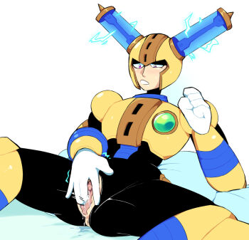 Rule 34 | 1cuntboy, android, clitoris, cuntboy, fuse man, goldenyuusha, masturbation, mega man (classic), mega man (series), pussy, pussy juice, robot