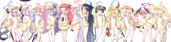 6+girls :d :o above-cleavage_cutout absurdly_long_hair absurdres adjusting_eyewear ahoge animal_ear_fluff animal_ears aqua_halo aris_(blue_archive) armpits arms_up asymmetrical_hair averting_eyes ball bare_legs bare_shoulders beachball black_hair black_halo black_ribbon black_wings blonde_hair blue_archive blue_eyes blue_halo bow braid braided_bun breasts brown_eyes brown_halo bucket cane closed_eyes closed_mouth clothing_cutout commentary_request cosplay covered_navel cross_halo crying crying_with_eyes_open demon_girl demon_horns demon_tail demon_wings diamond_cutout dot_mouth dot_nose double_bun extra_ears eyes_visible_through_hair eyewear_on_head feathered_wings feet_out_of_frame flask flat_chest floppy_ears forehead fox_ears fox_girl fox_tail furrowed_brow gnoet gradient_hair green_eyes grey_eyes grey_hair grey_halo hair_between_eyes hair_bow hair_bun hair_ornament hair_over_one_eye hair_over_shoulder hair_ribbon half-closed_eyes halo hand_on_eyewear hand_on_own_hip hand_up handheld_game_console hands_up head_wings heterochromia highleg highleg_one-piece_swimsuit highres hina_(blue_archive) holding holding_ball holding_beachball holding_bucket holding_cane holding_flask horns hoshino_(blue_archive) huge_ahoge ibuki_(blue_archive) incredibly_absurdres inflatable_toy inflatable_whale innertube jacket kanoe_(blue_archive) kei_(blue_archive) kisaki_(blue_archive) koharu_(blue_archive) kokona_(blue_archive) loli long_hair long_image long_sleeves looking_at_viewer low_wings multicolored_hair multiple_girls multiple_hair_bows multiple_horns nintendo_switch off_shoulder official_alternate_costume official_alternate_hairstyle one-piece_swimsuit one_eye_closed one_eye_covered open_mouth orange-tinted_eyewear orange_eyes outstretched_arm pink-tinted_eyewear pink_eyes pink_hair pink_halo pointing ponytail professor_niyaniya_(blue_archive) puffy_long_sleeves puffy_sleeves purple_eyes rectangular_halo red-tinted_eyewear red_hair red_halo ribbon ringed_eyes round-bottom_flask scar scar_on_neck seia_(blue_archive) seia_(blue_archive)_(cosplay) seia_(swimsuit)_(blue_archive) side_ponytail simple_background single_bare_shoulder sleeves_past_wrists small_breasts smile split_mouth standing streaked_hair sunglasses sweat swim_ring swimsuit tail tears thighs tiger_ears tiger_girl tinted_eyewear twintails two-tone_hair very_long_hair visor_cap wavy_hair white_background white_bow white_hair white_one-piece_swimsuit wide_image winged_halo wings yellow_eyes yellow_halo yellow_jacket yellow_visor yuzu_(blue_archive)