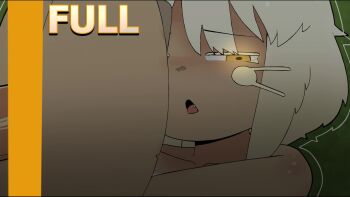 1boy 1girl all_fours animated anus arms_up ass ass_shake cum cum_from_mouth cum_in_mouth doggystyle faceless faceless_male fellatio furry huge_ass loli lunny_sketch made_in_abyss nanachi_(made_in_abyss) oral sex sex_from_behind sound video