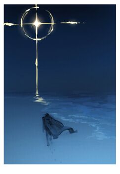 1boy 6cheetah absurdres beach coat footprints from_behind highres kizaru_(one_piece) male_focus ocean one_piece photokinesis sakazuki_(one_piece) scenery sketch