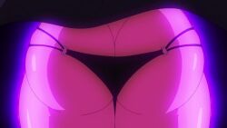 1girl 2024 20s animated anime_screenshot ass breasts butt_crack cape chanting cleavage dark-skinned_female dark_elf dark_skin elf elf-san_wa_yaserarenai. female_focus huge_ass kuroeda_(elf-san_wa_yaserarenai.) pointy_ears revealing_clothes solo spell spell_casting tagme thick_thighs thighhighs thighs video wide_hips