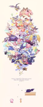 >_< aircraft airship angel_wings anniversary armor aviator_cap axe axe_knight_(kirby) balloon balloon_animal bandana_waddle_dee black_hat black_sclera blade_knight blush blush_stickers brown_hat candy cape captain_vul cellphone chain circus_kirby closed_eyes closed_mouth colored_sclera commentary_request copy_ability cosplay crescent cupid_kirby dark_meta_knight dimension_mirror dragoon_(kirby) energy_sphere_(kirby) english_text fake_horns fighting final_smash flying food galacta_knight galaxia_(sword) gears goggles goggles_on_headwear green_hat halberd_(airship) happy_birthday hat helmet highres holding holding_axe holding_balloon holding_mace holding_phone holding_polearm holding_sword holding_unworn_clothes holding_unworn_hat holding_weapon horned_helmet horns invincible_candy jacket javelin_knight king_dedede kirby kirby's_adventure kirby's_epic_yarn kirby's_return_to_dream_land kirby:_canvas_curse kirby:_planet_robobot kirby:_squeak_squad kirby_&amp;_the_amazing_mirror kirby_(series) kirby_air_ride kirby_and_the_rainbow_curse kirby_battle_royale kirby_mass_attack kirby_super_star kirby_super_star_ultra lightning_bolt_symbol lollipop mace mace_knight magic_kirby mask masquerade_mask meta_knight meta_knight_(cosplay) midooka_(o_k_k) mirror missile_kirby mr._shine nintendo no_mask non-humanoid_robot official_alternate_costume one_eye_closed open_clothes open_jacket phone planted planted_sword planted_weapon polearm purple_cape red_eyes red_hat red_jacket riding robobot_armor robot rocket sailor_hat sailor_waddle_dee shoulder_armor simple_background smile spikes star_(symbol) super_smash_bros. swirl_lollipop sword sword_kirby sword_knight thrusters top_hat torn_cape torn_clothes treasure_chest trident trident_knight unworn_hat unworn_headwear v-shaped_eyes weapon wheelie_(kirby) white_background white_hat wings yarn yarn_kirby yellow_eyes