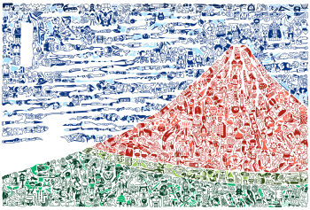 accordion aircraft apple_rabbit apron backpack bag bandaid bandana baseball_bat bat_(animal) beard beaver bicycle bird blindfold bone_through_nose bottle broom bug cake cake_slice candy cane car cartoon_bone centaur christmas_tree clock clothes_hanger commentary_request dirigible dog dolphin donkey dress erlenmeyer_flask eyepatch facial_hair fine_art_parody fish fish_(food) flag flask flower food food_art fox frilled_neck_lizard frog fruit gaifu_kaisei gakuran glasses gun handgun hat headband heart holding holding_gun holding_instrument holding_maracas holding_sword holding_weapon ikura_(food) instrument japanese_clothes kunai leaf leaf_on_head lemur lightning_bolt_symbol lily_pad maracas meat mitre monkey motor_vehicle mount_fuji mushroom musical_note mustache noodles nose_bubble nunchaku object_head original owl paddle paintbrush parody peacock penguin pentagram phonograph platypus race_vehicle racecar ramen revolver rhinoceros ring-tailed_lemur robot saddle santa_hat satellite satellite_dish school_uniform scorpion seal_(animal) shrimp shuriken skunk squid star_(symbol) submarine suitcase sunglasses suspenders sword syringe table_tennis_paddle taur terada_so toucan treble_clef umbrella walrus watercraft watermelon watermelon_slice weapon whale