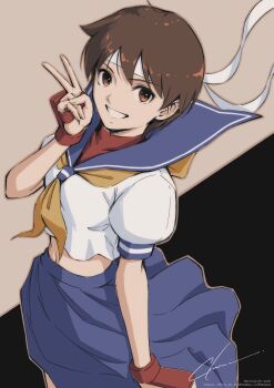 absurdres capcom highres kasugano_sakura street_fighter tagme tyanoki