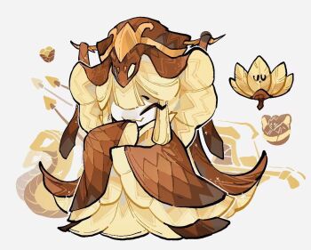 Rule 34 | 1other, androgynous, chinese clothes, cliche003, closed eyes, cookie run, long hair, looking at viewer, sleeves past wrists, slit pupils, snake fruit cookie, very long hair, white hair
