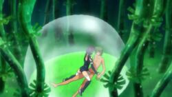 1boy 1girl :o all_fours animated ass bracelet braid breasts censored clothing_aside embarrassed eye_contact fellatio flat_chest gojou_(secret_journey) grass handjob hetero highres huge_ass inminent_sex jewelry long_hair looking_at_another looking_at_viewer lying_on_person moaning mosaic_censoring one-piece_swimsuit oral orgasm penis presenting purple_hair pussy ryona saliva screencap secret_journey shiny_clothes shiny_skin short_hair shota sitting small_breasts small_penis sound swimsuit swimsuit_aside thighhighs trap trap_on_female twin_braids video wide_hips yellow_eyes