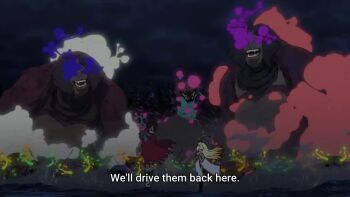 animated battle blood death long_hair monster sword tagme teoritta video weapon xylo_forbartz yuushakei_ni_shosu