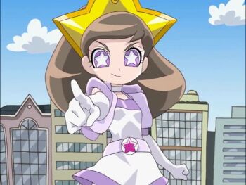 +_+ 00s 4girls :o akazutsumi_momoko animated attack belt black_hair blonde_hair breasts brown_hair city crown curvy dutchess elbow_gloves female_focus fighting floating_hair flying gloves goutokuji_miyako hyper_blossom jumping long_hair looking_at_another looking_at_viewer matsubara_kaoru multiple_girls open_clothes open_vest orange_hair polearm powered_buttercup powerpuff_girls_z purple_eyes purple_hair rolling_bubbles ryona shirogane_miko small_breasts smile surprised tagme thighhighs vest video violence weapon wide_hips yo-yo