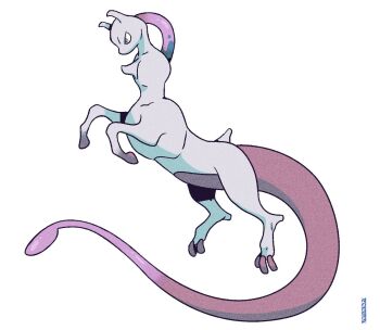 alternate_form full_body gen_1_pokemon legendary_pokemon meme mewtwo nintendo no_humans original_form_pokemon_(meme) parody pedro_larez pokemon pokemon_(creature) simple_background solo tail what