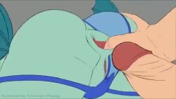 1girl 2boys anal anal_beads anal_fingering anilingus animated anus anythinggoes ass audible_music bouncing_breasts breasts breasts_out cheek_bulge cleft_of_venus colored_skin cross-section cum cum_in_ass cum_in_mouth cum_in_pussy digimon digimon_(creature) digimon_frontier doggystyle double_penetration drooling ejaculation fellatio female_orgasm female_pubic_hair fingering fins foreskin green_skin group_sex helmet hetero highleg highleg_one-piece_swimsuit interspecies irrumatio large_breasts long_tongue mmf_threesome monochrome monster_girl multiple_boys nipples one-piece_swimsuit oral orgasm paizuri penis pubic_hair pussy ranamon red_eyes saliva sex sex_from_behind sex_toy sound spanking spitroast suspended_congress swimsuit threesome tongue tongue_out tonguejob uncensored vaginal video wide_hips