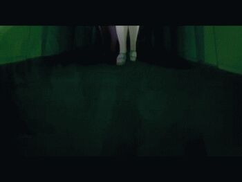 00s 2girls against_wall animated animated_gif ass blush bouncing_breasts breast_press breasts closed_eyes covered_erect_nipples dark flashlight forced_kiss french_kiss glowing glowing_eyes grabbing_another's_breast green_eyes green_hair groping hat hime_cut hospital kiss large_breasts long_hair looking_back lowres medium_breasts mizugi_kanojo multiple_girls naughty_face nurse nurse_cap one_eye_closed open_mouth panties purple_legwear rape red_eyes surprised symmetrical_docking talking thighhighs tongue underwear walking when_you_see_it white_legwear wink you_gonna_get_raped yuri zettai_ryouiki