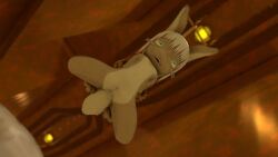 1girl 3d aged_down animated bdsm blender_(medium) bondage bound canopi female_focus furry furry_female green_eyes light_blush loli made_in_abyss medium_hair nanachi_(made_in_abyss) open_mouth pee peeing pussy rabbit_ears rabbit_girl rabbit_tail solo spread_legs tagme uncensored video white_hair