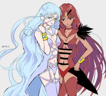 Rule 34 | 2girls, bishoujo senshi sailor moon, lipstick, makeup, multiple girls, sailor aluminum seiren, sailor lead crow, tagme