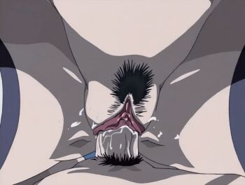 00s 1futa 1girl 2003 animated animated_gif ass bible_black bible_black_night_of_the_walpulgiss black_thighhighs corruption cowgirl_position futa_with_female futanari girl_on_top imari_kurumi legs_apart penis pubic_hair pussy pussy_juice saeki_kaori sex straddling tagme thighhighs vaginal veins veiny_penis