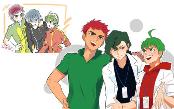 Rule 34 | appmon, boba msize, digimon, digimon universe: appli monsters, highres, katsura rei, ozora yujin, shinkai haru, tagme