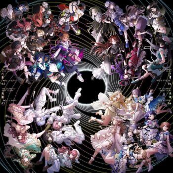 absurdres aketa_mikoto alstroemeria_(idolmaster) arisugawa_natsuha asakura_toru bare_shoulders breasts cometik_(idolmaster) floating fukumaru_koito full_body gloves hachimiya_meguru highres higuchi_madoka houkago_climax_girls_(idolmaster) ichikawa_hinana idolmaster idolmaster_shiny_colors ikaruga_luca ikuta_haruki illumination_stars_(idolmaster) izumi_mei kazano_hiori komiya_kaho kuwayama_chiyuki l&#039;antica_(idolmaster) long_hair looking_at_viewer mayuzumi_fuyuko mitsumine_yuika morino_rinze multiple_girls nanakusa_nichika noctchill_(idolmaster) official_art open_mouth osaki_amana osaki_tenka saijo_juri sakuragi_mano serizawa_asahi shirase_sakuya socks sonoda_chiyoko straylight_(idolmaster) suzuki_hana tanaka_mamimi tsukioka_kogane yukoku_kiriko