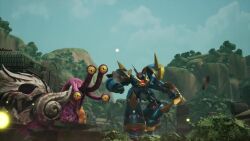 1boy 1girl 3d 60fps alien animated audible_music blooming blowing_raspberry body_markings building car chair cherry_blossoms city cloud club_(weapon) cyborg dancing day debris desert destruction electricity electrified_sword electrified_weapon embers energy english_text fire flower forest game_trailer giant giant_monster giant_robot gigabash gigaman glowing glowing_eyes glowing_markings glowing_veins green_eyes highres jungle kaijin kaiju mecha military military_base missile missile_launcher missile_pod monster monster_girl motor_vehicle mountain nature night overcast passion_republic_games pikki_the_pear pipijuras plant pool river road robot rocket_(projectile) rocket_launcher rocket_pod rohanna royal_warden rubble ruins seijin sitting skirt skorak skull sky skyscraper slug sound space_monster spikes statue storm superhero_costume supervillain sword tail temple tentacles thorns throne thundatross tongue tongue_out tornado tower trailer_(media) transformation tree veins video video_game village vines water waterfall weapon woolley