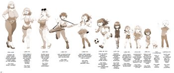 1boy 6+girls absurdres arms_behind_back baby backwards_hat ball bandaid bandaid_on_face bandaid_on_knee bandaid_on_leg bandaid_on_nose bare_shoulders baseball_cap born-to-die bracelet breasts brother_and_sister character_age character_profile closed_mouth collarbone collared_shirt covered_navel crossed_arms dolphin_shorts dress ear_piercing earclip earrings elbow_gloves english_text full_body glasses gloves guitar hair_over_one_eye hands_on_own_hips hat high_heels highres holding holding_microphone hoop_earrings huge_breasts instrument jewelry lana_loud large_breasts leni_loud lily_loud lincoln_loud lisa_loud lola_loud loli looking_at_viewer lori_loud luan_loud lucy_loud luna_loud lynn_loud microphone midriff missing_tooth monochrome mother_and_daughter mother_and_son multiple_girls nail_polish navel one_eye_closed open_mouth overalls piercing plaid_clothes plaid_skirt puff_of_air raglan_sleeves rita_loud round_eyewear running sandals shirt shoes short_shorts shorts shota siblings simple_background single_bare_shoulder sisters skirt sleeveless small_breasts smile sneakers soccer_ball standing strapless strapless_dress striped_clothes striped_thighhighs sunglasses_on_head sweat sweatdrop the_loud_house thighhighs thighs tiara toes tongue tongue_out white_background