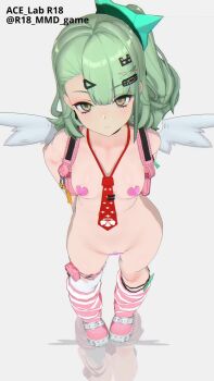 1boy 1girl :p ahegao angel_wings animated arms_behind_back asymmetrical_bangs asymmetrical_legwear backpack bag bare_shoulders between_breasts black_choker blue_sky blush bored bow breasts brown_eyes choker closed_mouth condom day detached_sleeves diagonal_bangs earrings emotionless_sex english_text feathered_wings from_above full_body green_eyes green_hair grey_hair hair_between_eyes hair_bow hair_ornament hairclip half-closed_eyes hand_on_own_cheek hand_on_own_face hands_on_own_cheeks hands_on_own_face head_rest heart_pasties hetero horns implied_sex jewelry kneehighs letterboxed loli looking_at_viewer loose_socks lying maebari medium_hair multicolored_eyes multiple_girls nail_polish navel necktie nipples nude on_stomach open_mouth pasties pigeon-toed pink_footwear pink_socks prone_bone randoseru red_nails red_necktie reflection remote_control_vibrator ring rolling_eyes saliva sex sex_from_behind sex_toy shoes shota simple_background single_kneehigh single_sock single_thighhigh sky sleeves_past_wrists small_breasts smile socks standing striped_clothes striped_sleeves striped_socks striped_thighhighs sunna_(zenless_zone_zero) sweat tagme tears teeth thighhighs tongue tongue_out triangle_hair_ornament twitter_username upper_body upper_teeth_only vibrator video white_background white_wings wings wise_(zenless_zone_zero) zenless_zone_zero