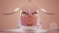 2girls animated censored chloe_von_einzbern clothing_aside dark-skinned_female dark_skin fate/kaleid_liner_prisma_illya fate_(series) illyasviel_von_einzbern kawaii_tefu loli long_hair looking_at_viewer mosaic_censoring multiple_girls orange_eyes panties panties_aside pink_hair pussy pussy_juice standing tagme underwear video wet wet_clothes wet_panties white_panties yuri