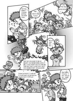 Rule 34 | comic, digimon, digimon (creature), izumi koshiro, palmon