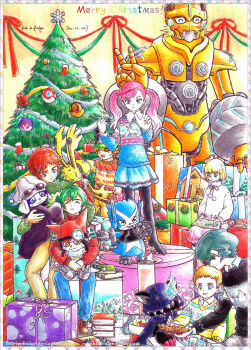 Rule 34 | appmon, asuka torajirou, bootmon, digimon, digimon universe: appli monsters, dokamon, gatchmon, hackmon (appmon), highres, karan eri, kashiki ai, katsura hajime, katsura rei, musimon, offmon, ozora yujin, shinkai haru