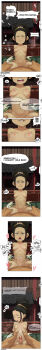 1boy 1girl absurdres after_vaginal aftersex age_difference avatar:_the_last_airbender avatar_legends biting black_hair blush bouncing_breasts breasts closed_eyes comic completely_nude confused cowgirl_position cum cum_in_pussy cum_on_body cum_on_upper_body cumdrip english_text fat fat_man gnsisir hair_ornament highres huge_filesize imminent_ejaculation leg_grab legs loli looking_at_viewer moaning navel nipples nude one_eye_closed sequential sex small_breasts speech_bubble steam steaming_body stomach straddling sweat sweatdrop tears thighs toph_beifong torso_grab trembling unwanted_creampie vaginal