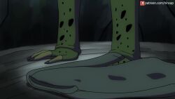 1boy 1girl absorption anal animated bad_end barefoot black_hair blue_eyes breast_sucking breasts cell_(dragon_ball) death defeat dragon_ball dragon_ball_super dragonball_z feet fingering functionally_nude gun hetero highres hinca-p jacket large_breasts laughing mai_(dragon_ball) moaning nipples nude pussy rape scared snuff sound tagme tail tail_vore undressing undressing_another unworn_clothes unworn_jacket video vore weapon